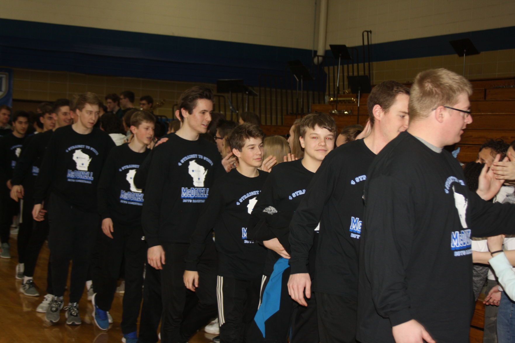 McDonell Pep Assembly